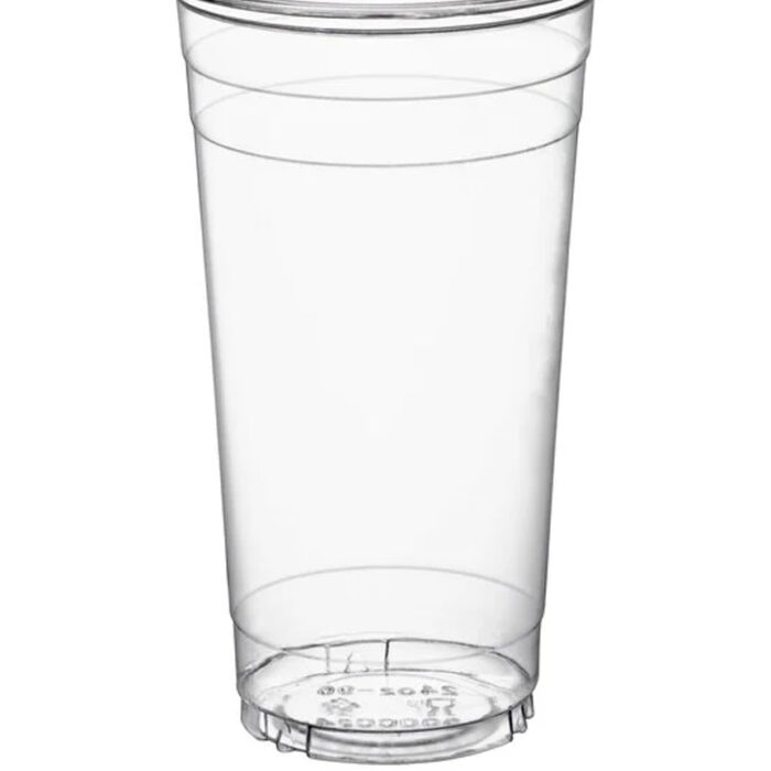 24 oz. Clear PET Plastic Cold Cup - 1,000/Case - Plastic Plus USA